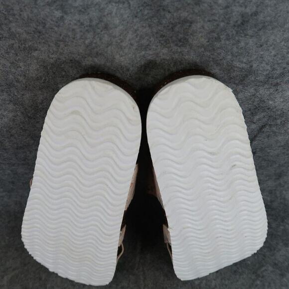 Time and Tru Shoes Womens 6 Sandals Casual Floral Toe Loop Double Buckle Straps - Picture 12 of 13